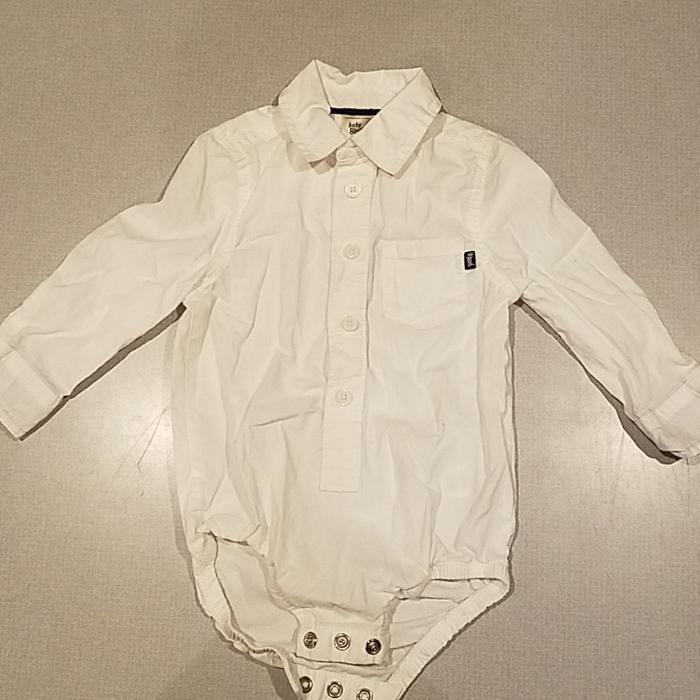 Oshkosh B'gosh white collared button down